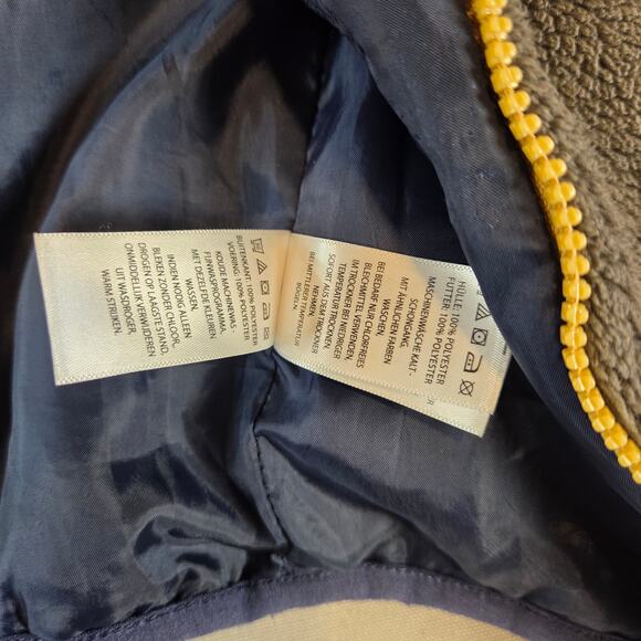 Tommy Bahama Girls XXL (16) Fleece Jacket – Green Blue Yellow, Full Zip - Picture 15 of 16